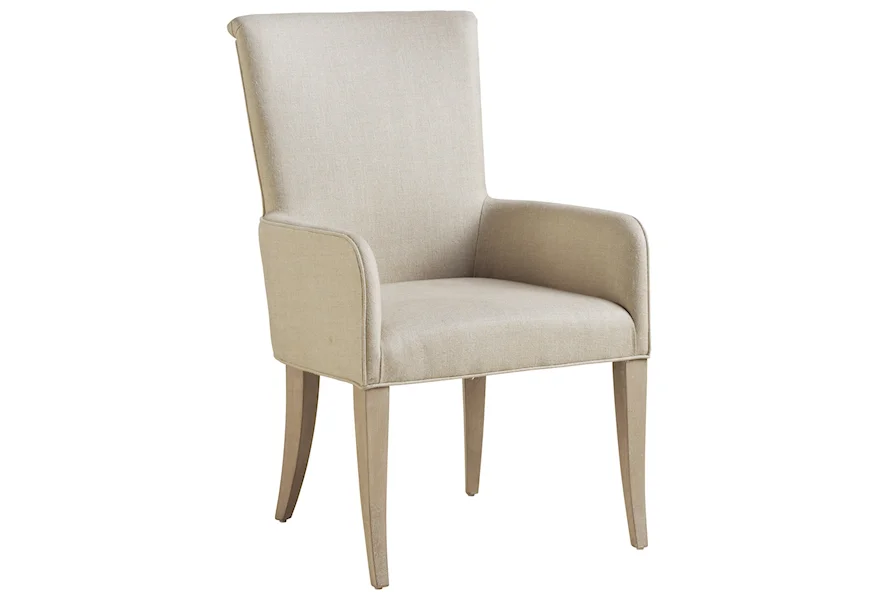 Malibu Serra Upholstered Arm Chair by Barclay Butera at Esprit Decor Home Furnishings